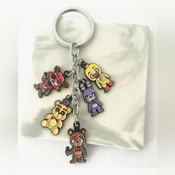 Five Nights At Freddys Character Keychain - Picture 1 of 4